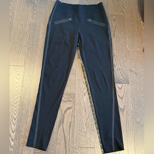 Spanx Tuxedo Style Leggings Black Pants